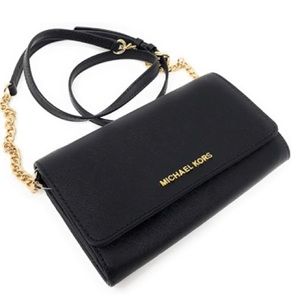 Michael Kors Jet Set Saffiano Chain Crossbody